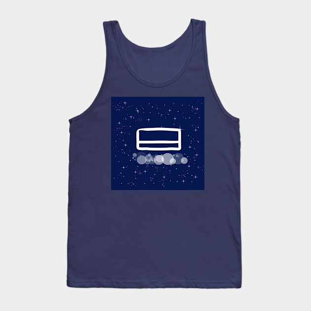 Bank card, electronic money, payment, technology, light, universe, cosmos, galaxy, shine, concept Tank Top by grafinya